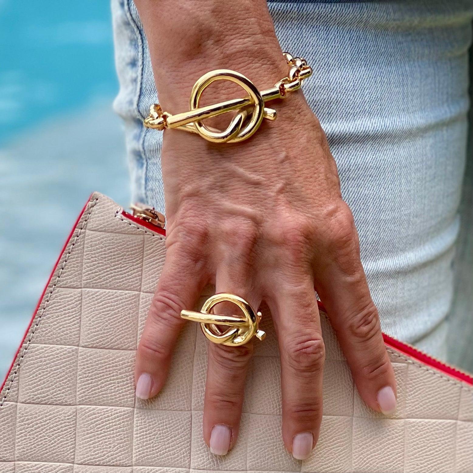 Gold Knot Ring - Vita Isola