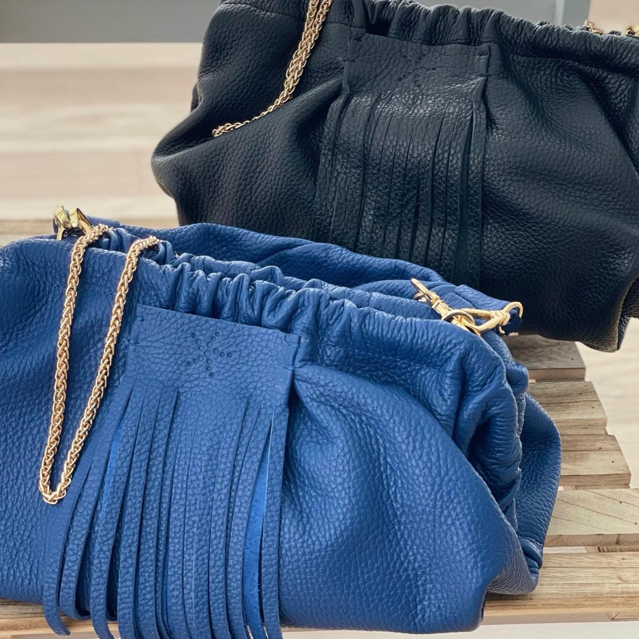 Grain Leather Clutch Natalia Bag