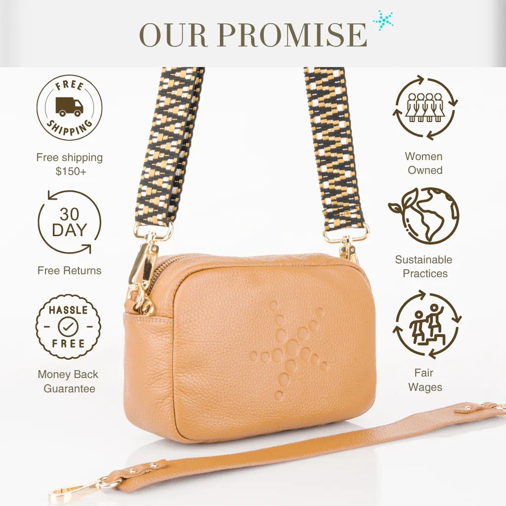 Gabriela New Gen - Full Grain Leather - Camel