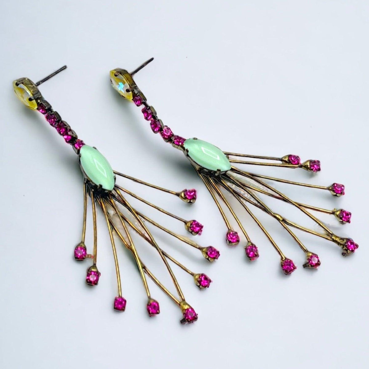 Bellflower Crystal Earrings - Vita Isola