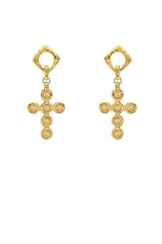 Le Ciel Earrings Golden Shadow - Vita Isola