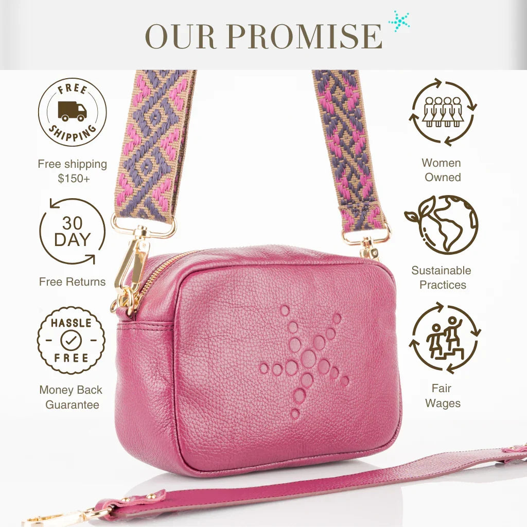 Gabriela New Gen - Full Grain Leather - Plum