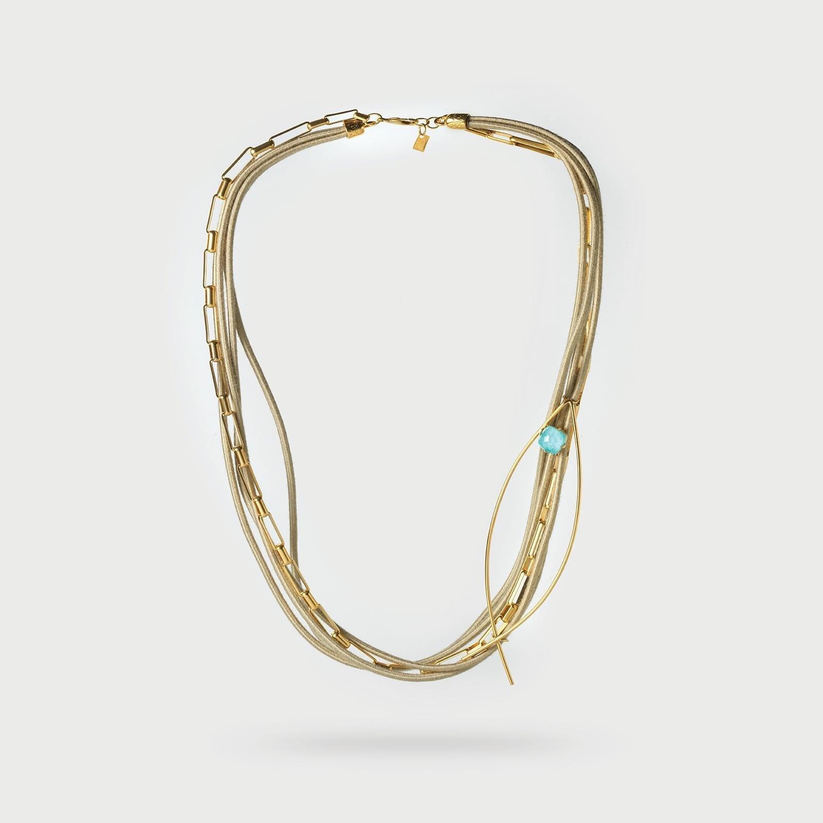 Aqua Short Necklace - Vita Isola