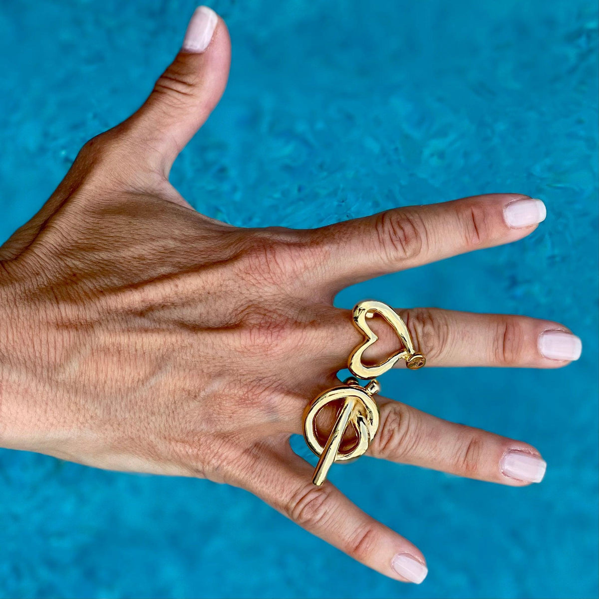 Gold Knot Ring - Vita Isola