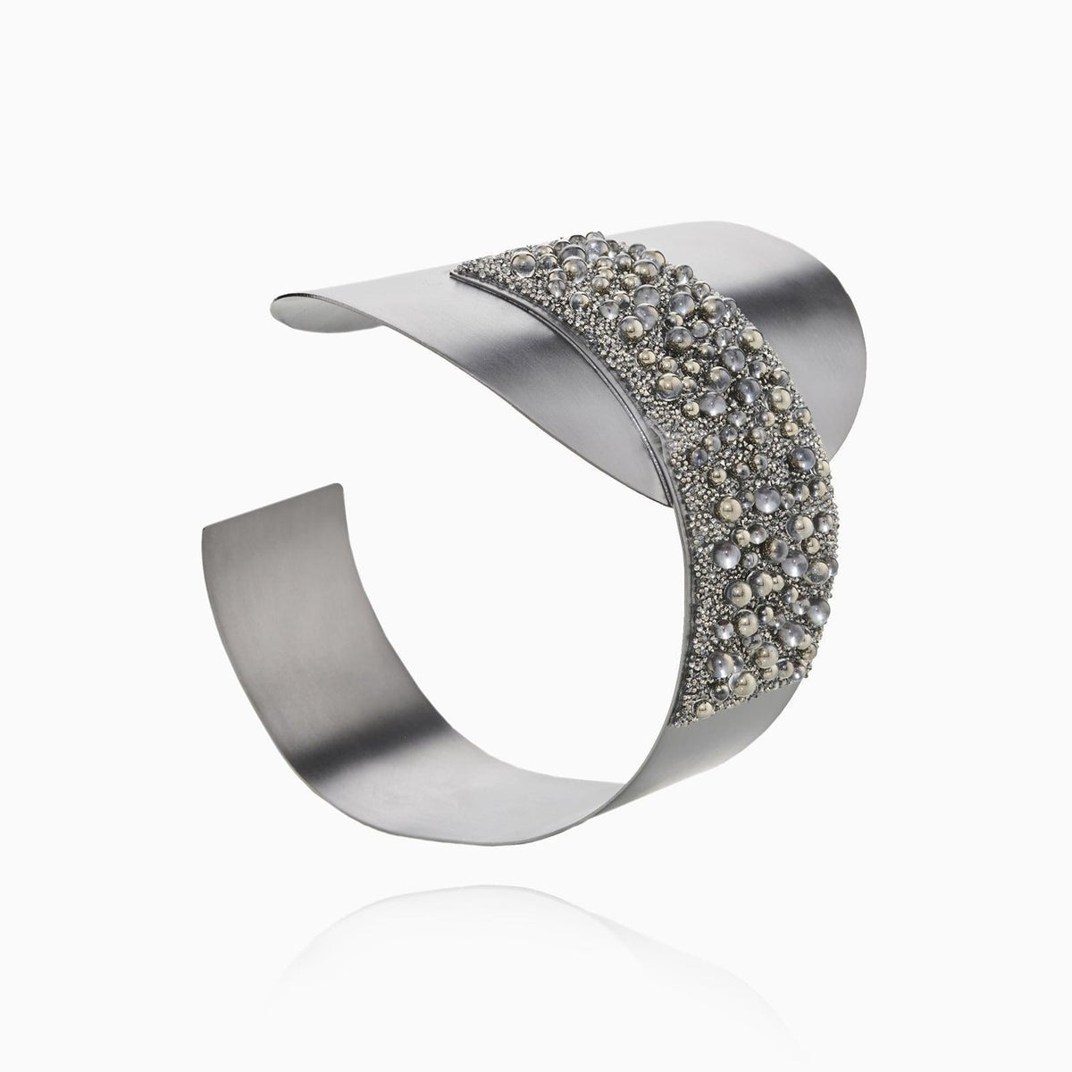 Rosette Gunmetal Bracelet - Vita Isola
