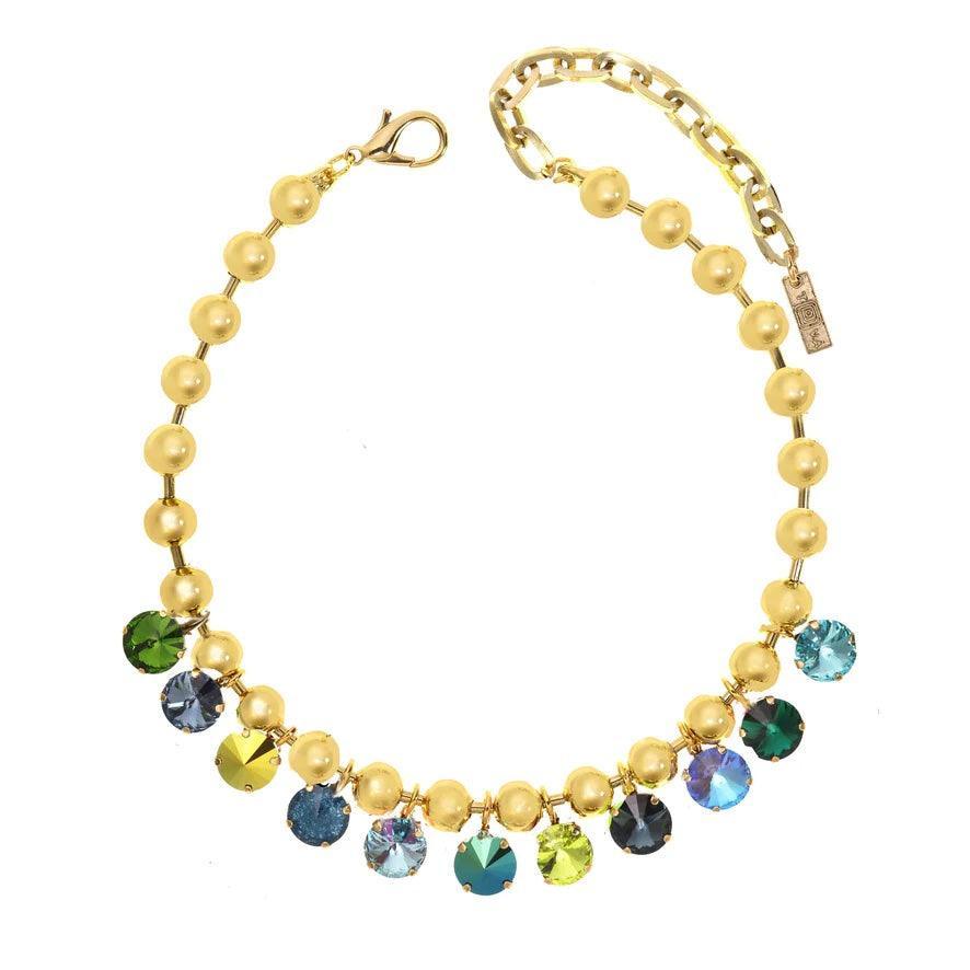 Tova Anya Blue Mix Necklace - Vita Isola