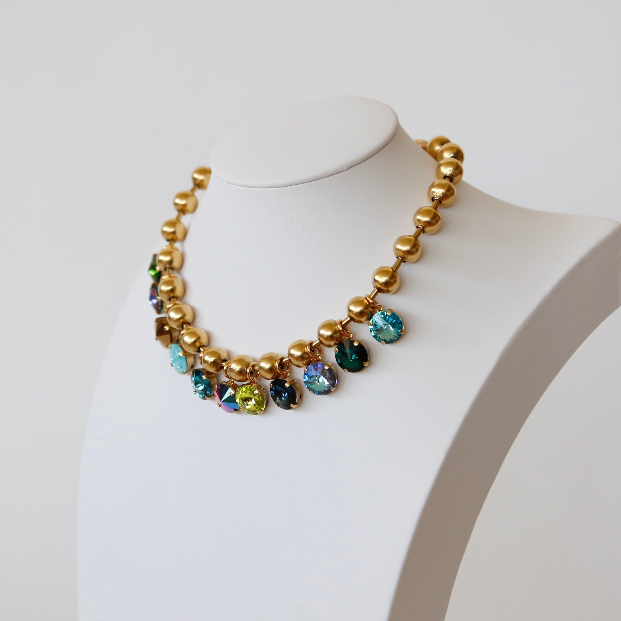 Tova Anya Blue Mix Necklace - Vita Isola